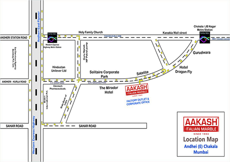 Andheri Location Map